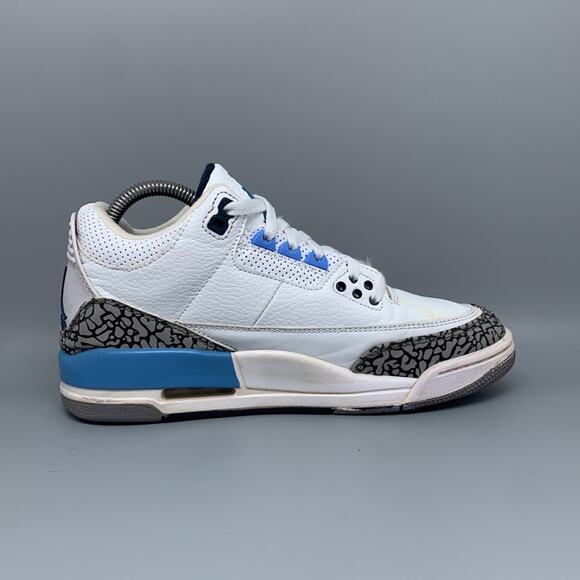 Jordan 3 Retro UNC Basketball Shoes CT8532-104 Women's Sz 8 - Picture 9 of 10